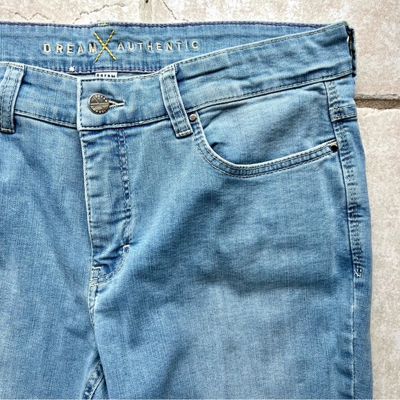 MAC Dream Skinny Jeans w/ Cropped Pearl Hem Size 10 - Picture 5 of 12